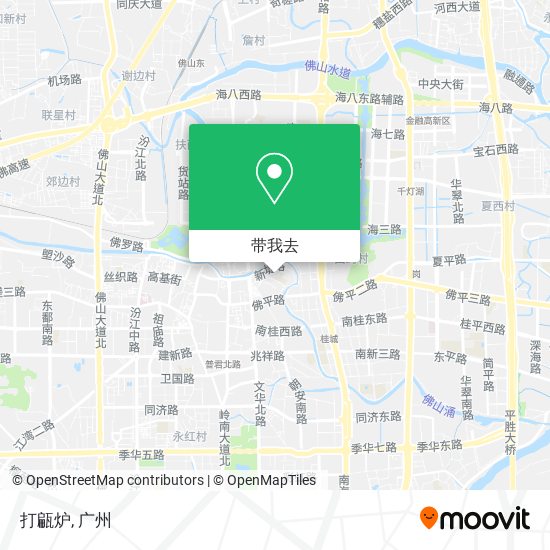 打甂炉地图