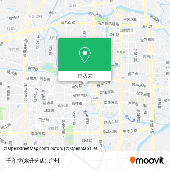 千和堂(东升分店)地图
