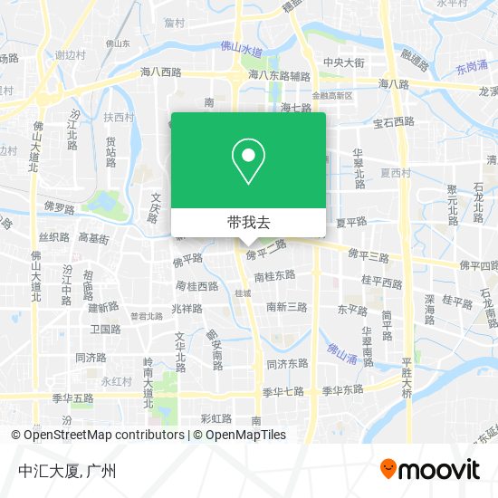 中汇大厦地图