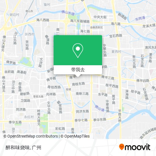 醉和味烧味地图
