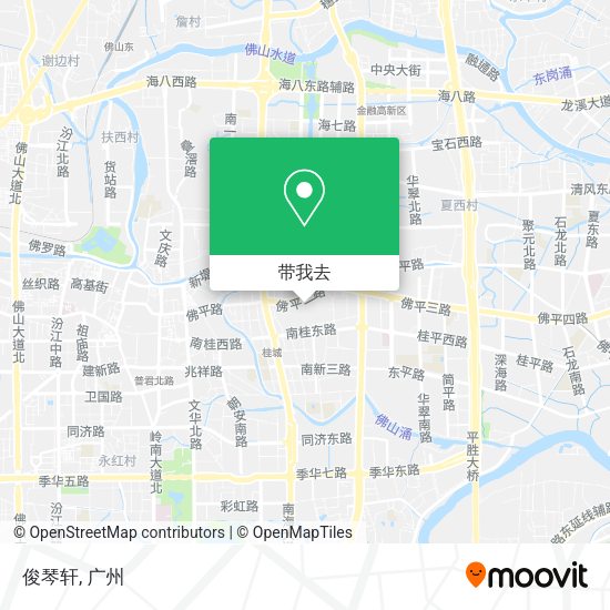 俊琴轩地图