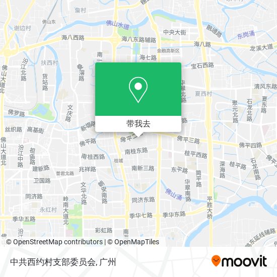 中共西约村支部委员会地图