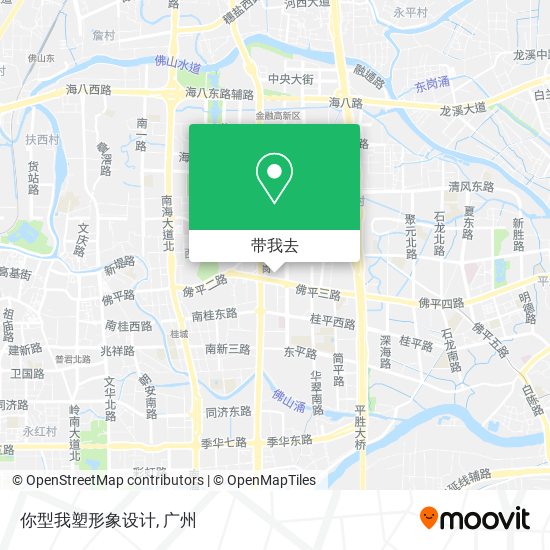 你型我塑形象设计地图