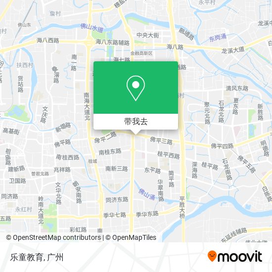 乐童教育地图