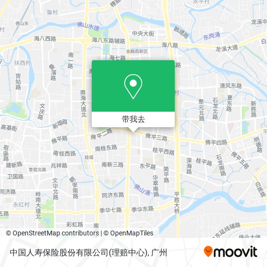 中国人寿保险股份有限公司(理赔中心)地图