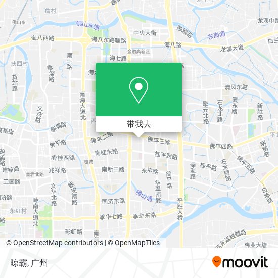 晾霸地图