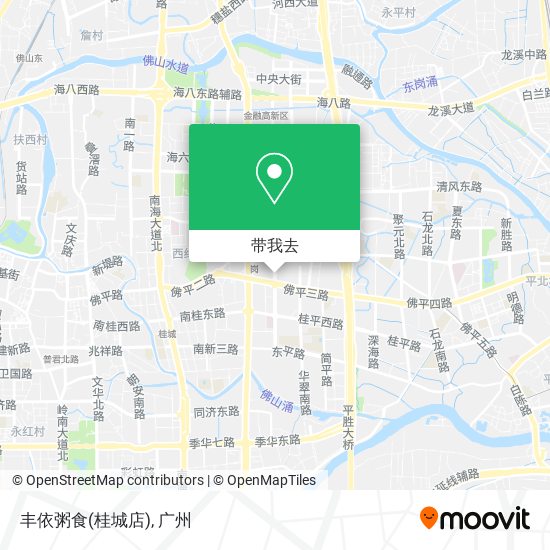丰依粥食(桂城店)地图