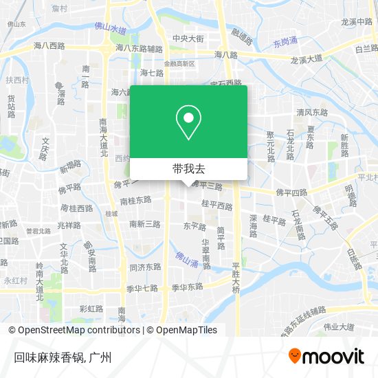 回味麻辣香锅地图