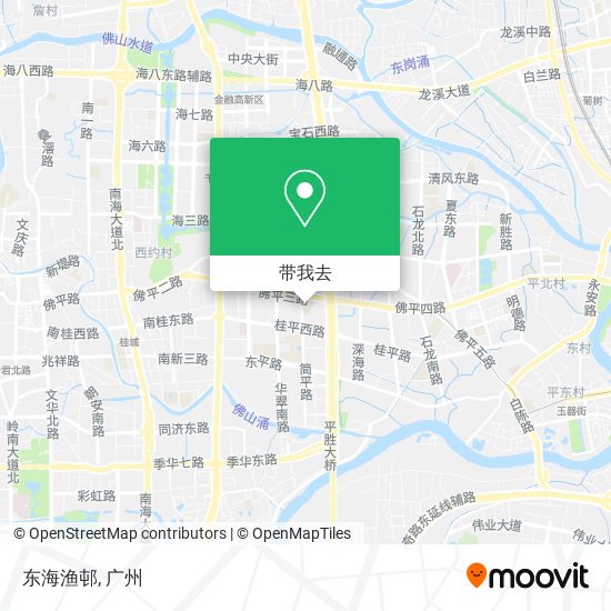 东海渔邨地图