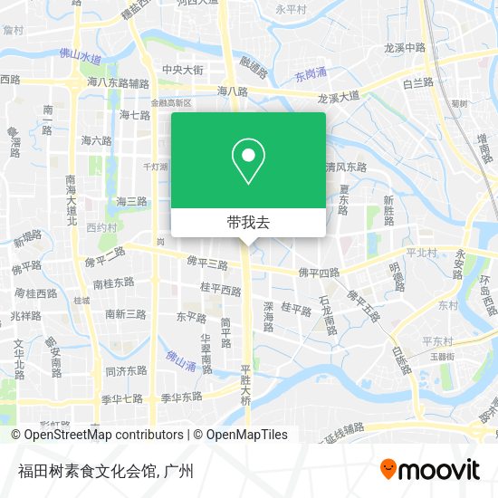 福田树素食文化会馆地图