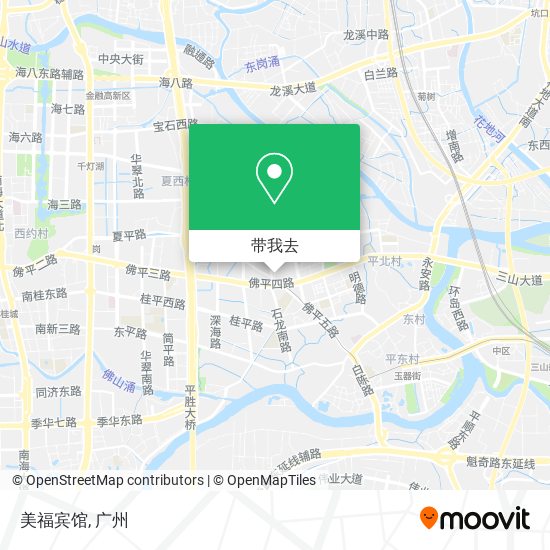 美福宾馆地图