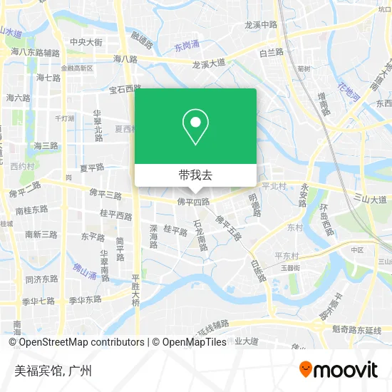美福宾馆地图