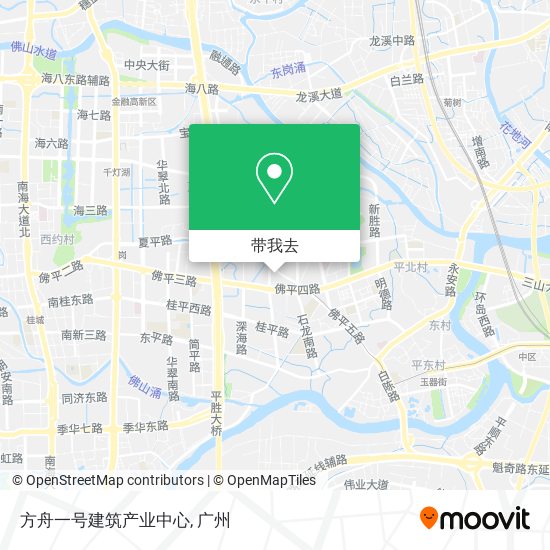方舟一号建筑产业中心地图