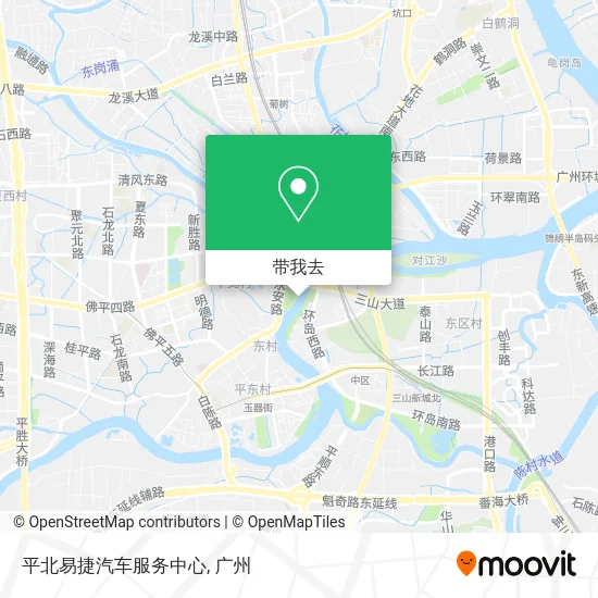 平北易捷汽车服务中心地图