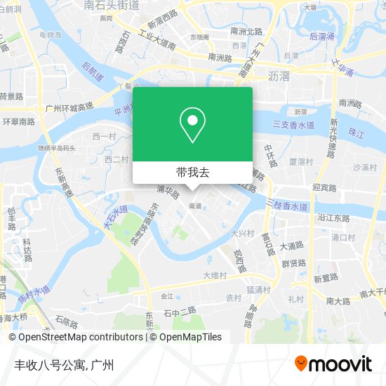 丰收八号公寓地图
