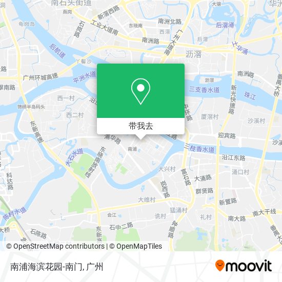南浦海滨花园-南门地图