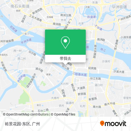 裕景花园-东区地图
