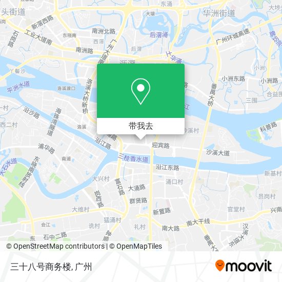 三十八号商务楼地图