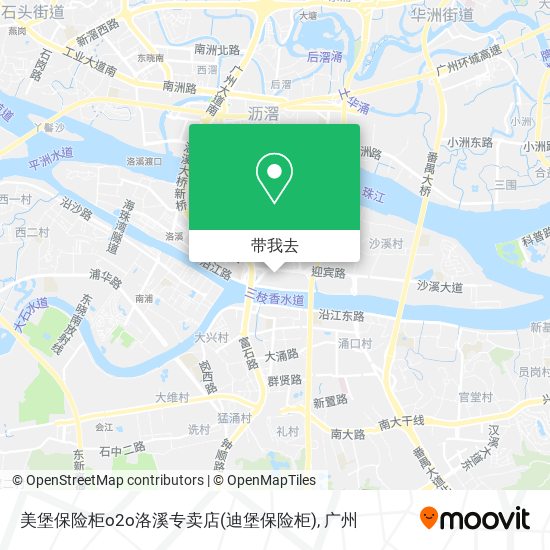 美堡保险柜o2o洛溪专卖店(迪堡保险柜)地图