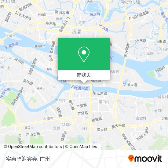 实惠坚迎宾会地图