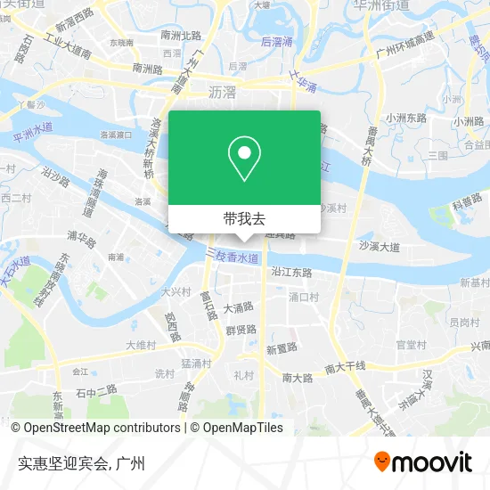 实惠坚迎宾会地图