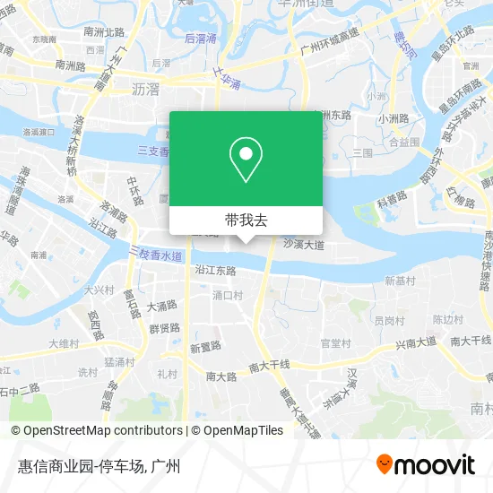 惠信商业园-停车场地图