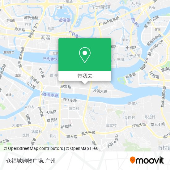众福城购物广场地图