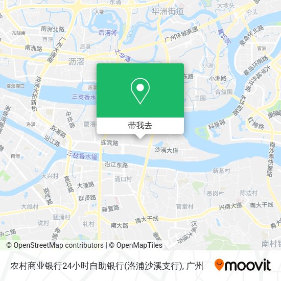 农村商业银行24小时自助银行(洛浦沙溪支行)地图