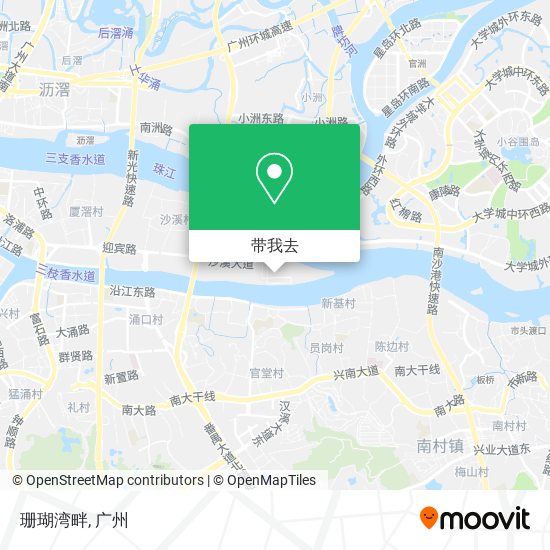 珊瑚湾畔地图