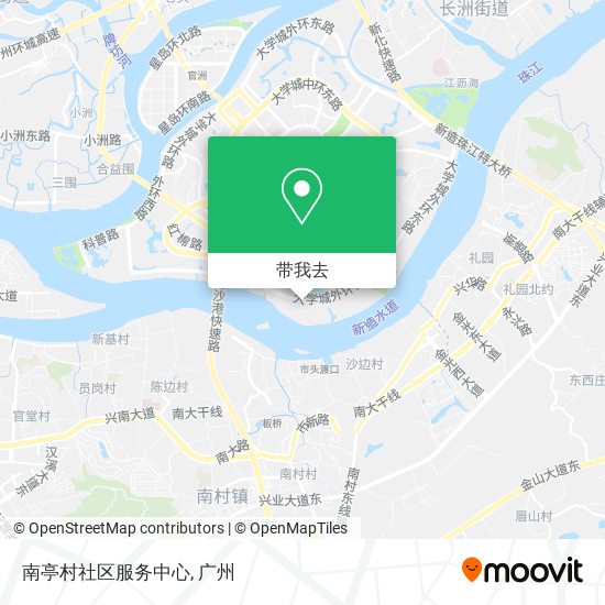 南亭村社区服务中心地图