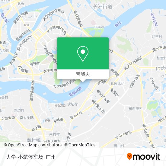 大学-小筑停车场地图