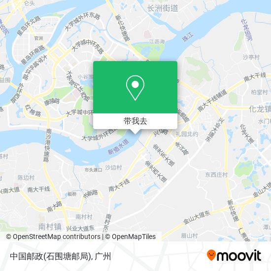 中国邮政(石围塘邮局)地图