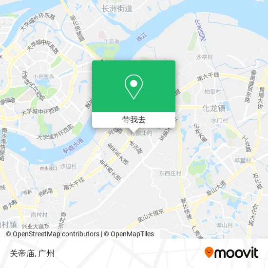 关帝庙地图