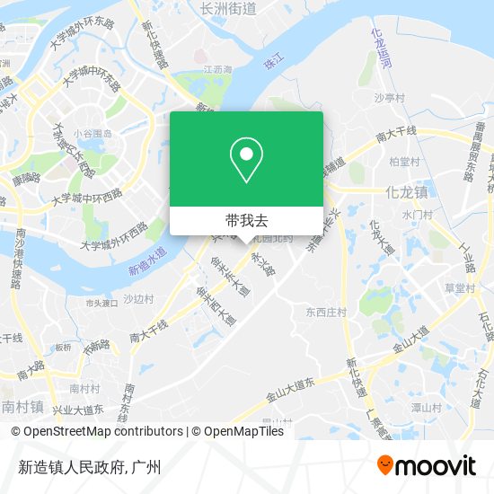 新造镇人民政府地图