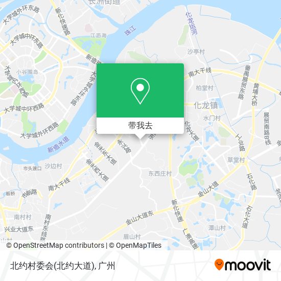 北约村委会(北约大道)地图