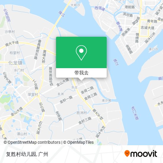 复甦村幼儿园地图