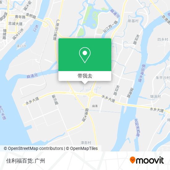 佳利福百货地图