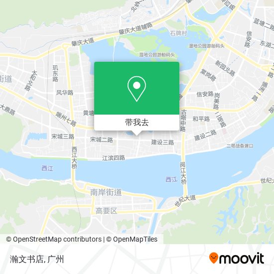 瀚文书店地图