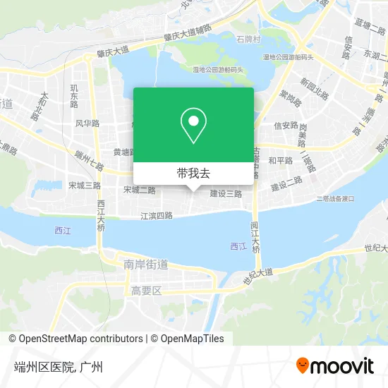 端州区医院地图