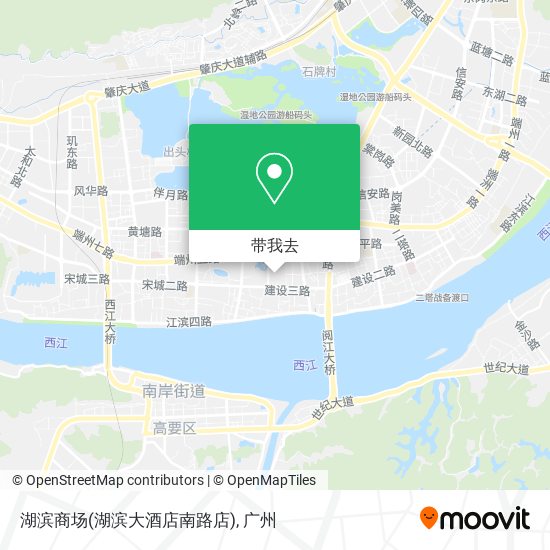 湖滨商场(湖滨大酒店南路店)地图