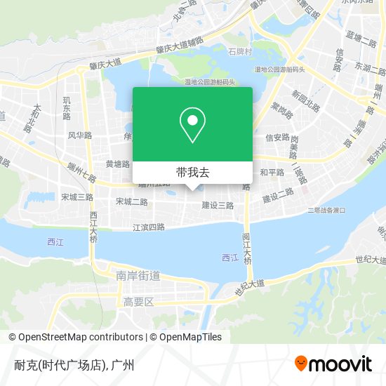 耐克(时代广场店)地图