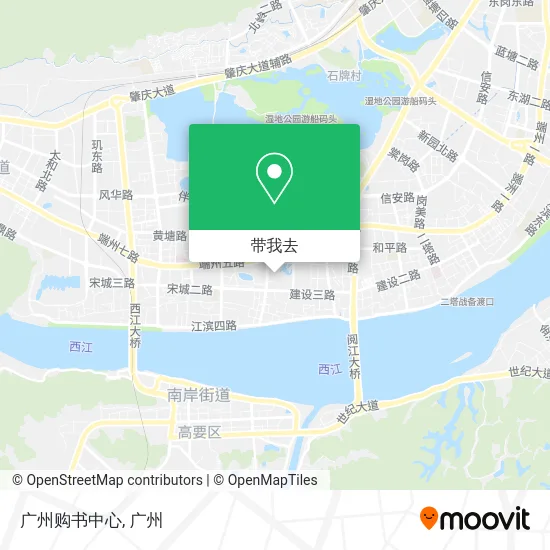 广州购书中心地图