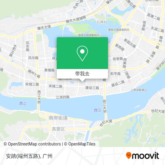 安踏(端州五路)地图
