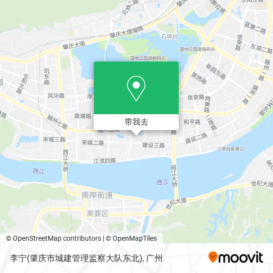 李宁(肇庆市城建管理监察大队东北)地图