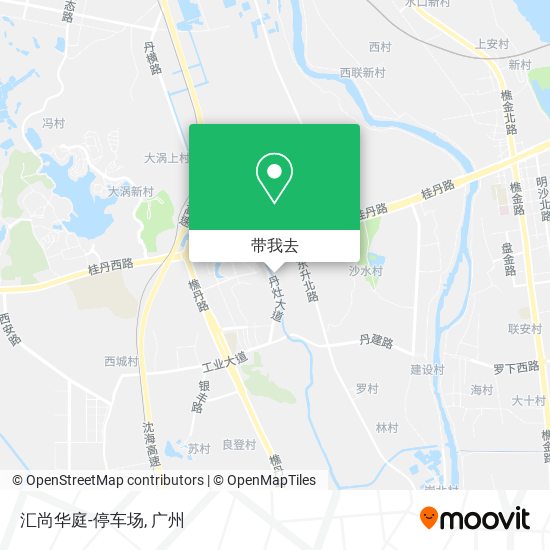 汇尚华庭-停车场地图