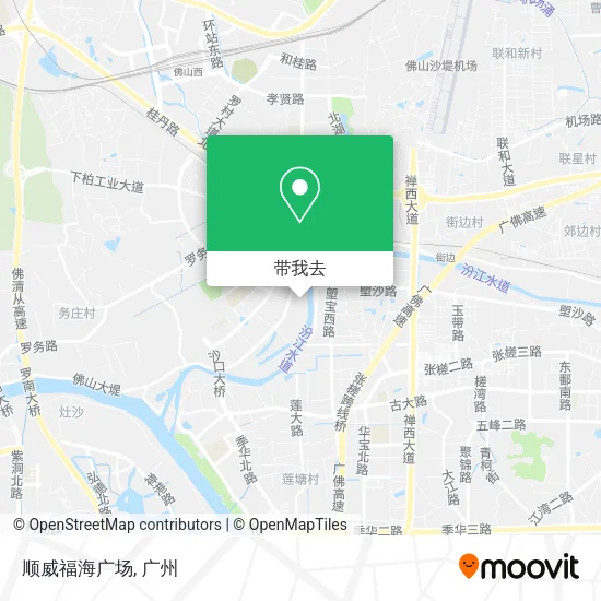 顺威福海广场地图