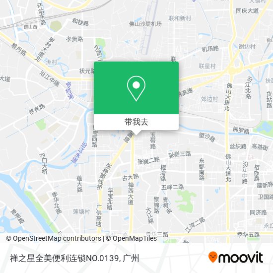 禅之星全美便利连锁NO.0139地图