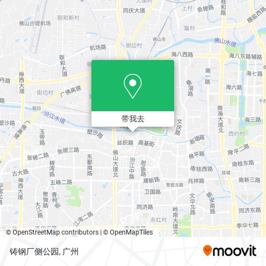 铸钢厂侧公园地图