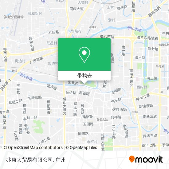 兆康大贸易有限公司地图