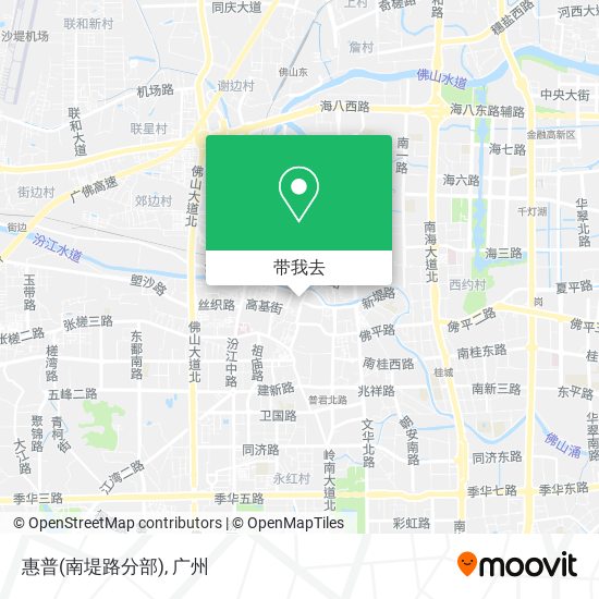 惠普(南堤路分部)地图